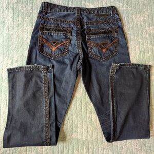 Lamasini Men's Dark Wash Jeans. No Stretch. Like New. Size 30"X30".